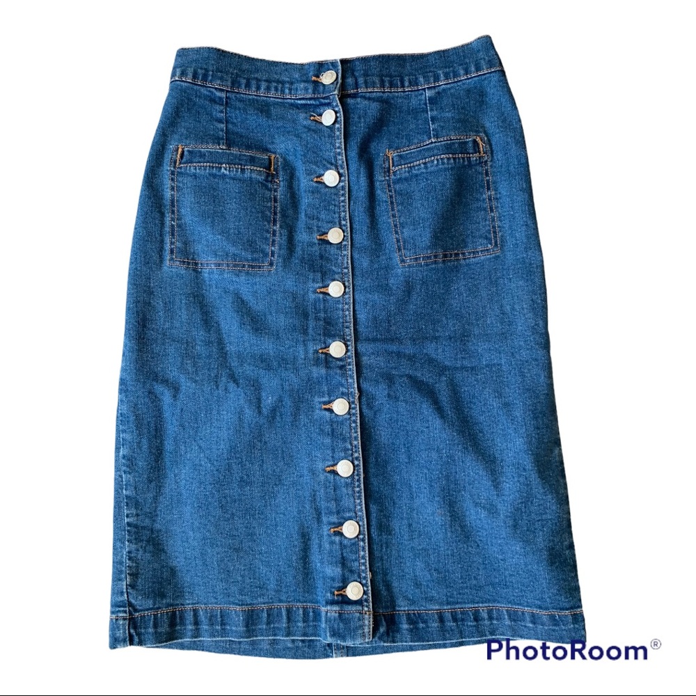 Called to Surf Denim Skirt